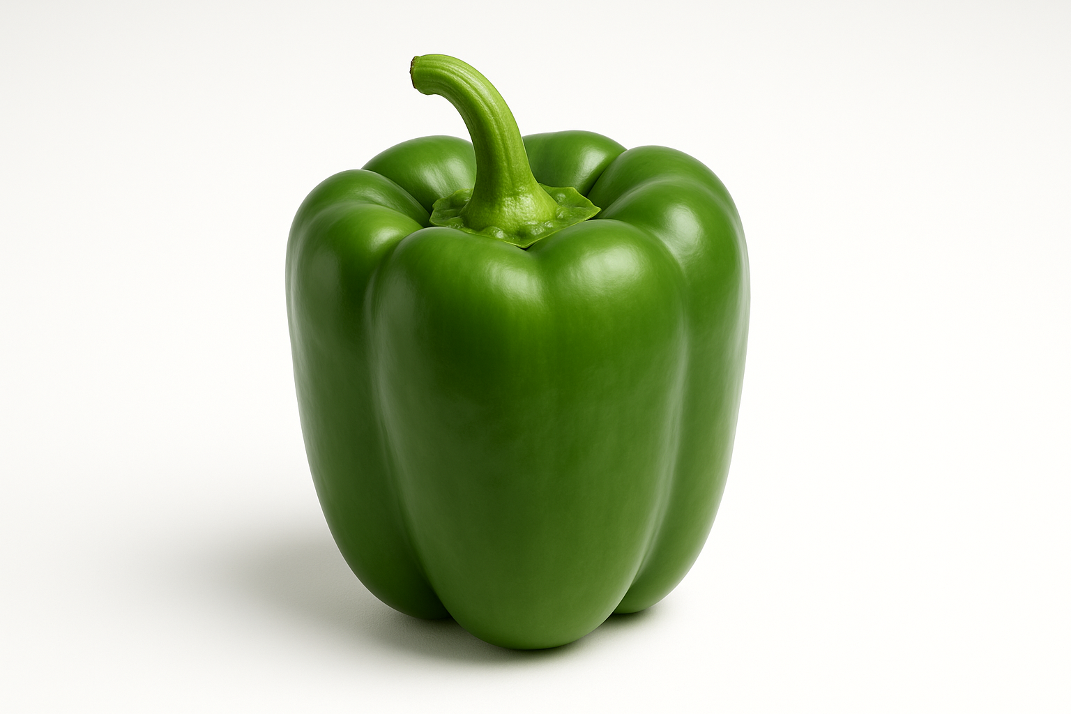 3D Model Green Capsicum