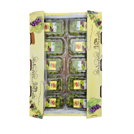 Grape White Seedless-Ulba-India (10 Piece Box)