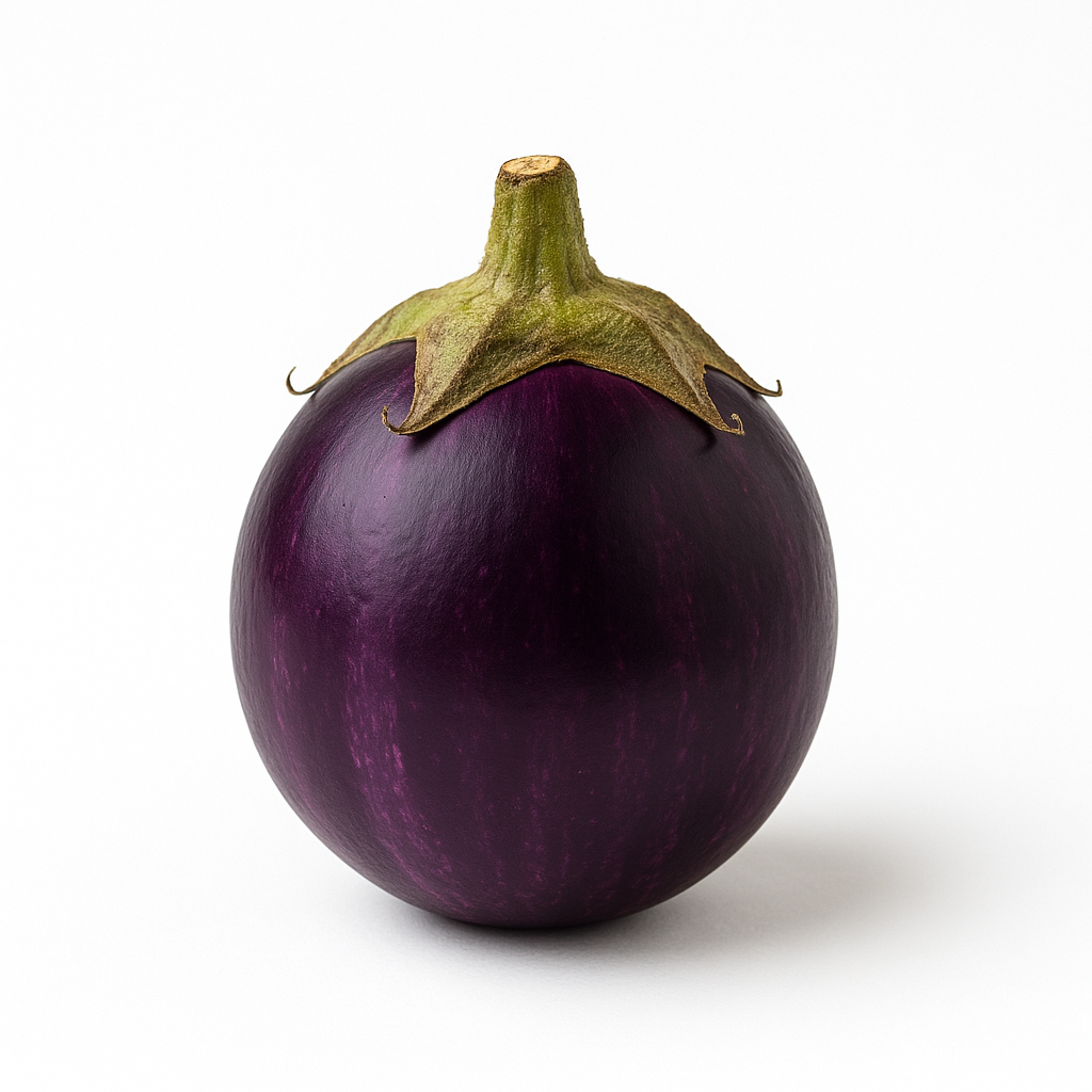 Eggplant Round Purple