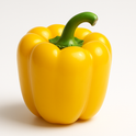 3D Model Yellow Capsicum
