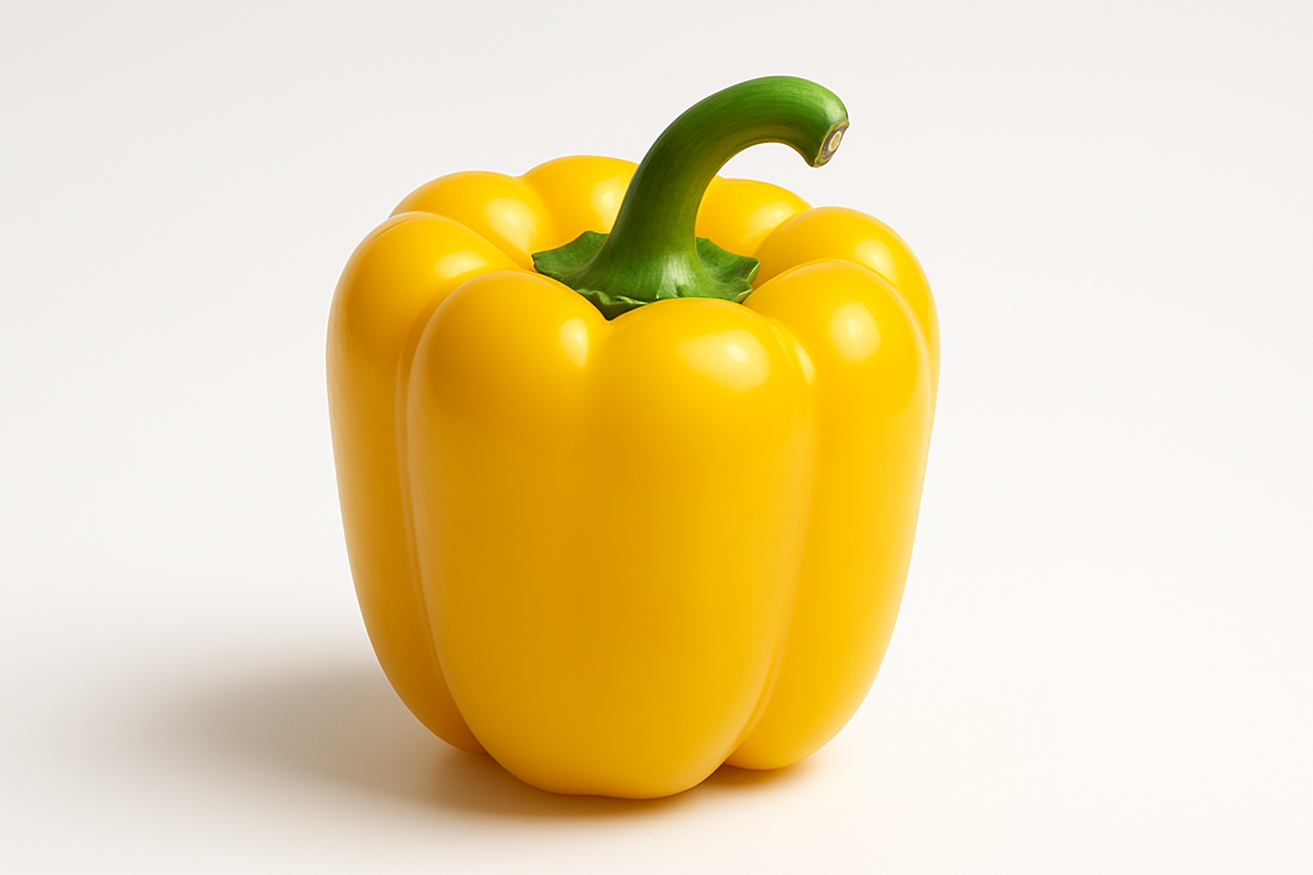 3D Model Yellow Capsicum
