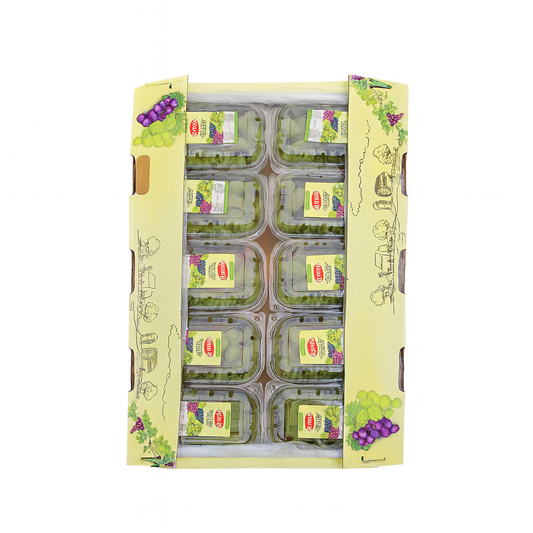 Grape White Seedless-Ulba-India (10 Piece Box)
