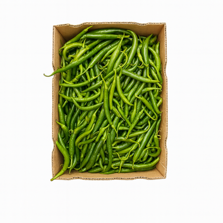 Chili Long Green ( 11Kg Box)